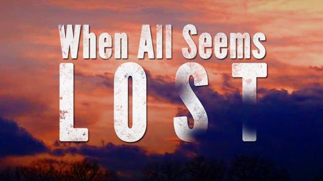 When all seems lost - clouds