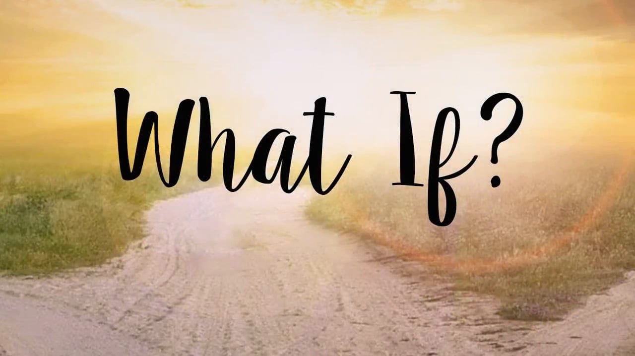 what if? - different dirt paths.