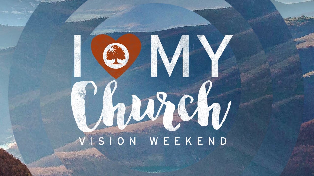 I heart my church Vision weekend.