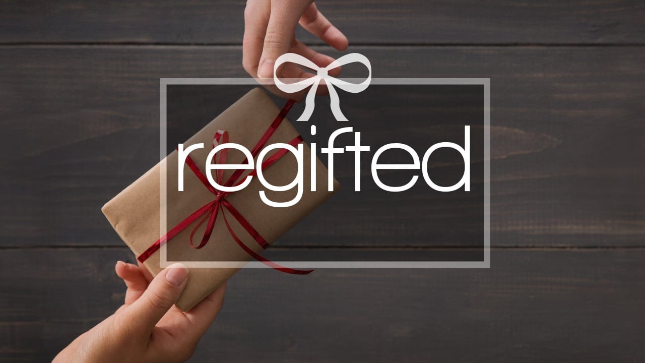 Regifted: people passing a gift